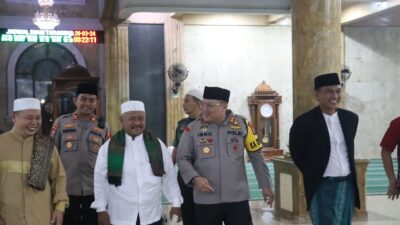 Subuh Keliling di Masjid Jami Al-Ijma, Pesan Kapolres Tangsel : Jelang Akhir Ramadhan Waspada Pelaku 3 C