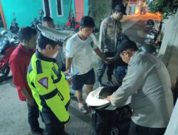 Polsek Legok Polres Tangerang Selatan Cegah Kejahatan Malam Hari Laksanakan Patroli Mobile