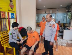 Pengecekan Kesehatan Rutin Tahanan di Rutan Sat Tahti Polres Tangerang Selatan