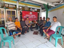 Lebih Dekat Dengan Masyarakat Kasat Lantas Polres Tangsel Ajak Warga Atasi Permasalahan Bersama Melalui Jumat Curhat