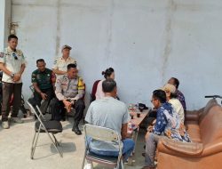 Bhabinkamtibmas Bojong Nangka Sambangi PT. AMK Terkait Keluhan Polusi Udara