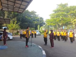 Wakapolsek Serpong Pimpin Apel Pagi Siswi Latja Lanjut Olahraga Pagi