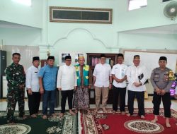 Bhabinkamtibmas Polsek Pamulang Menghadiri Silaturahmi dan Menyampaikan Pesan Kamtibmas di Masjid Ar Rahmat Pondok Cabe Udik