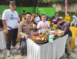 Bhabinkamtibmas Kelurahan Buaran Hadiri Acara Senam Sehat dan Ramah Tamah Warga Buaran Bersama Walikota Tangerang Selatan