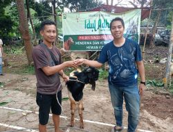 Polres Tangerang Selatan Terima dan Salurkan Hewan Qurban Kepada Masyarakat