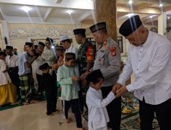 Kapolsek Legok Hadiri Tasyakuran dan Santunan Anak Yatim Piatu di Masjid Jami Al Ijma Legok