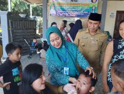 Pelaksanaan PIN Polio Serentak di Desa Babat Legok
