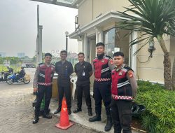 Patroli Dialogis Unit Samapta Polres Tangerang Selatan di Paramon Hill Golf Resident