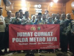 Diskusi Interaktif dengan Warga RW 15 Benda Baru Oleh Polsek Pamulang Melalui Jumat Curhat