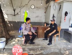 Bhabinkamtibmas Polsek Serpong Lakukan Sambang dan Himbauan Kamtibmas di Perum Bumi Serpong Residence
