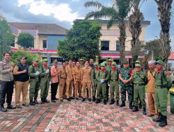 Didampingi Bhabinkamtibmas, Linmas Desa Palasari Raih Juara 2 dalam Lomba Baris Berbaris Tingkat Kecamatan