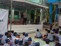 Bhabinkamtibmas Hadiri Kegiatan Sosialisasi Kenakalan Remaja di SMPN 2 Legok