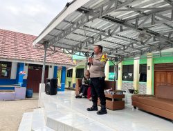 Bhabinkamtibmas Hadiri Kegiatan Sosialisasi Kenakalan Remaja di SMPN 2 Legok