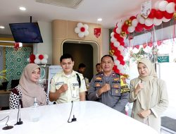 Patroli Kamtibmas: Bhabinkamtibmas Pamulang Barat Cek Keamanan Bank BSI