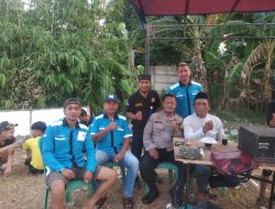 Bhabinkamtibmas Jelupang Sambang dan Koordinasi dengan Tokoh Masyarakat Buaran Timur