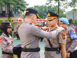 Kapolres Tangsel Pimpin Sertijab 4 PJU dan 4 Kapolsek Jajaran