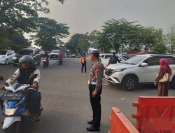 Pelayanan Gatur Lalin Pagi di Jembatan Kali Angke, Polsek Serpong Pastikan Kelancaran Arus