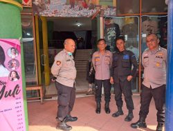 Personil Samapta Polsek Ciputat Timur Lakukan Pemantauan di Plaza Ciputat
