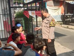 Bhabinkamtibmas Serua Ajak Anak-Anak Manfaatkan Libur Sekolah dengan Kegiatan Positif