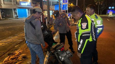 Patroli Cipta Kondisi Antisipasi Kejahatan Jalanan Di Wilayah Hukum Polsek Kelapa Dua Polres Tangerang Selatan