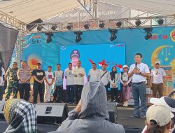 Bhabinkamtibmas Kelurahan Setu Hadiri Setu Fest Bersama Warga dan Pejabat Kota Tangerang Selatan