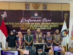 Pengundian dan Penetapan Nomor Urut Pasangan Calon Walikota dan Wakil Walikota Tangerang Selatan dalam Pilkada Serentak 2024 