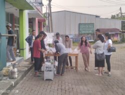 Kepedulian ” The Aura ” cesan bersama tim  Berbagi Kebahagiaan Ramdhan 1446 H / 2025 M