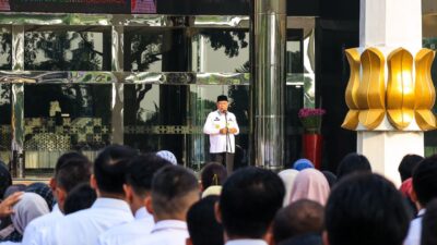 Pasca Libur Idulfitri, Pemkot Tangsel Gelar Apel dan Halalbihalal 