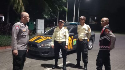 Perkuat Keamanan Lingkungan, Polsek Pagedangan Lakukan Pengecekan Pos Kamling Terpadu