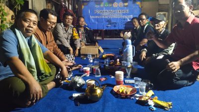 Bhabinkamtibmas Polsek Pamulang Cek Poskamling Terpadu, Perkuat Keamanan Lingkungan