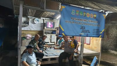 Sinergi Polisi dan Warga, Poskamling Terpadu Serpong Perkuat Keamanan Lingkungan
