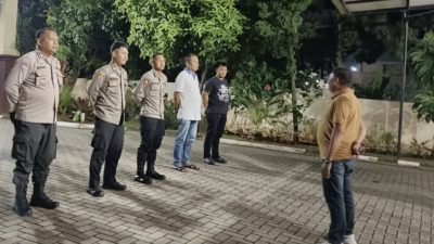 Polsek Cisauk Gelar Strong Point dan Ops Cipta Kondisi