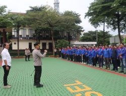 Polres Tangsel Gandeng Serikat Buruh Jaga Kamtibmas, Gelar Apel Bersama