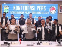 Polres Tangerang Selatan Ungkap Kasus Narkotika Sabu, Ekstasi, dan Sintetis, Amankan 5 Tersangka