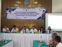 Pemerintah Kecamatan Pondok Aren menggelar Musyawarah Perencanaan Pembangunan (Musrenbang) tingkat kecamatan