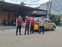 Antisipasi Gangguan Kamtibmas, Polsek Pamulang Gelar Patroli Skala Sedang di Jalan Siliwangi Raya