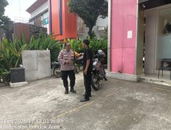 Bhabinkamtibmas Jurang Mangu Barat Cooling System Bersama Satpam