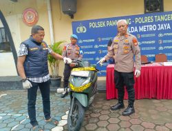 Unit Reskrim Polsek Pamulang Amankan Dua Pelaku Curanmor