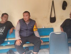 Bhabinkamtibmas Desa Cirarab Laksanakan Sambang dan Cooling System Jaga Kondusifitas Wilayah
