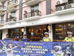 Sosialisasi Operasi Keselamatan Jaya 2026, Unit Lantas Polsek Kelapa Dua, Tingkatkan Kesadaran Warga Tertib Berlalu Lintas