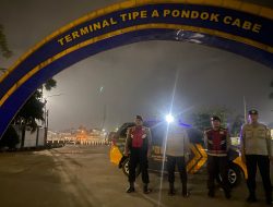 Patroli Cipta Kondisi Polsek Pamulang, Antisipasi SOTR, 3C hingga Balap Liar di Bulan Ramadhan