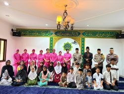 Polsek Pagedangan Buka Puasa Bersama dan Santunan Anak Yatim