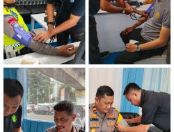 Pastikan Personel Bertugas Dalam Keadaan Sehat, Dokkes Polres Jakbar Beri Layanan Kesehatan di Pos Pengamanan Ketupat Jaya 2026