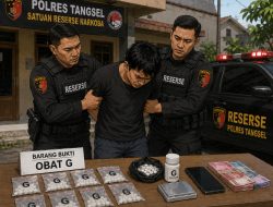 Polres Tangsel Grebek Warung Diduga Jual Obat Golongan G Ilegal, Dua Orang Diamankan
