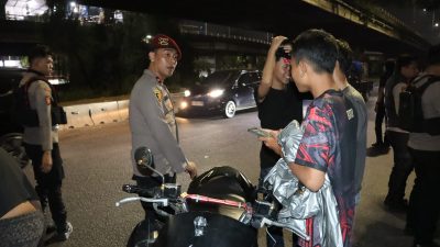 Cegah Kejahatan Jalanan, Polres Metro Jakarta Barat Intensifkan Razia dan Patroli Mobile