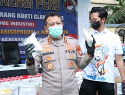 Polres Metro Jakarta Barat Musnahkan Bahan Baku Narkotika 1,1 Ton Carisoprodol, Selamatkan 3,5 Juta Jiwa