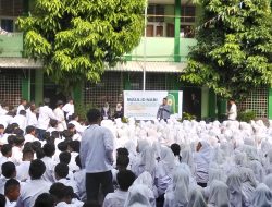 Memperingati  maulid nabi Muhamad SAW SMPN 3 Kota Tangerang Selatan (Tangsel)yang diisi dengan literasi dongeng berlangsung meriah dan penuh makna, Rabu 26 Agustus 2026.